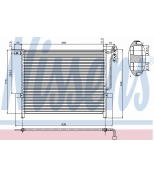 NISSENS - 94894 - Радиатор кондиционера
