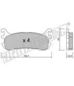 FRITECH - 4080 - Комплект тормозных колодок, диско