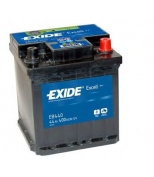 EXIDE - EB440 - Аккумулятор EXIDE EXCELL 12V 44AH 400A ETN 0(R+) B13 175x175x190mm 10.61kg