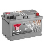 YUASA - YBX5100 - Аккумулятор серии yuasa uk auto-marine-deepcycle емкость 75стандарт en/ dinполярность 0клеммы t1