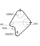 FLENNOR - 4299V - Ремень ГРМ MAZDA E2000/2200 2.2 84>