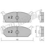 FRITECH - 4310 - Колодки тормозные дисковые передние SUZUKI SWIFT