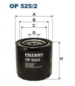 FILTRON - OP5252 - Фильтр масляный Desta D (G), MV; Seat Arosa, Cordoba; Skoda Felicia, Pick-Up; Volkswagen Caddy II, Lupo, Polo II (81-94), Polo III