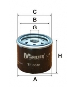 MFILTER - TF6512 - Масляный фильтр