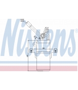 NISSENS - 95213 - Осушитель кондиционера: Focus/98-04/1.4/1.6/1.8