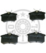 OPTIMAL - 9548 - Колодки тормозные дисковые задние / SEAT Cordoba,Ibiza,Toledo,VW Corado,Golf-II/