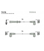 TESLA T557B Провода зажигания Nissan Prairie Pro 1988-92 2.0