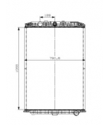 NRF - 509559 - Радиатор (al) 509559