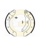 GIRLING - 5185671 - (GS8567) Колодки торм бар MEGANE/LAGUNA