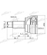 PATRON - PCV3006 - ШРУС наружн [A:30, B:33, D:86] BMW: X5 (E70), X6 (E71,E72) 3.0d, 3.5d, 4.8, 5.0 07>