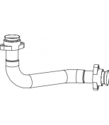 DINEX - 53173 - Труба глушителя (от турбины правая 3-изг)