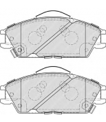 FERODO - FDB4076 - FDB4076_=GDB3331 [581011CA10] !колодки дисковые п. Hyundai Accent all 00>