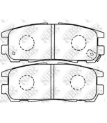 NIBK - PN4299 - КОЛОДКИ ТОРМОЗНЫЕ ДИСКОВЫЕ