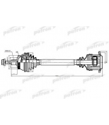 PATRON - PDS9038 - Полуось прав AUDI: A6, A6 QUATTRO 2.7, 3.0, A8, A8 QUATTRO, S8 98-04