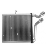 NRF - 54205 - Радиатор отопителя салона