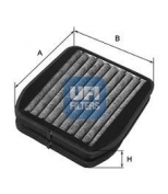 UFI - 5413200 - Фильтр салона carbon компл.