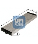 UFI - 5415100 - Фильтр салона carbon