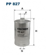 FILTRON - PP827 - Фильтр топливный PP 827