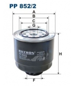 FILTRON - PP8522 - Фильтр топливный PP852/2