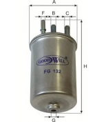 GOODWILL FG132 Фильтр топливный
