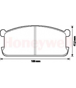 BENDIX - 572216B - Комплект тормозных колодок, диско