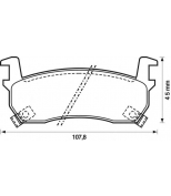 JURID - 572190J - дисковые торм.колодки Nissan (  wva nr. 20957 15