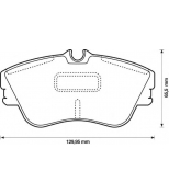 JURID - 573050J - "Колодки торм.пер.VW T4 90- [15"" диски]"