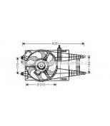 AVA - FT7520 - Электро вентилятор кондиционера 100...