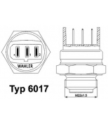 WAHLER - 601785D - Термовыключатель Audi A8 (4D2, 4D8) |T IV c бортов