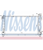 NISSENS 61004 Радиатор двигателя 61004
