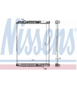 NISSENS - 627910 - Радиатор системы охлаждения 1015x810x40 mb actros (без рамки)