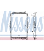NISSENS - 63778A - Радиатор охлаждения двигателя RENAULT TRUCKS