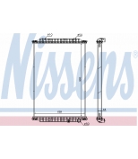 NISSENS - 637850 - Радиатор охлаждения Premium/Kerax (05-)/ 637850 -