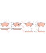 TRW - GDB1352 - Колодки тормозные дисковые GDB1352