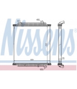 NISSENS - 654760 - Основной радиатор (двигателя)