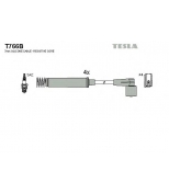 TESLA - T766B - Ккомплект проводов зажигания