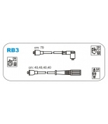 JANMOR - RB3 - Комплект проводов зажигания