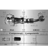 MALO - 80054 - Тормозной шланг
