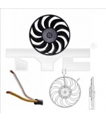 TYC - 8020051 - Вентилятор радиатора
