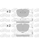 CIFAM - 8227700 - Колодки