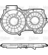 VALEO - 820759 - Корпус вентилятора радиатора