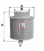 SOFIMA - S7598A - Фильтр воздушный AUDI A6 2004> 2.7/3.0 TDI