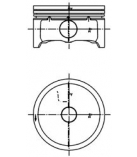 KOLBENSCHMIDT - 99457620 - Поршень двигателя: Focus/C-max 04-/Mondeo lll 2.0 16V/Mazda 3/5/6