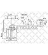STELLOX 9009413SX Пневмоподушка bpw 30k в сборе (941mb металлический стакан)
