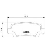 PAGID - T1398 - Комплект тормозных колодок, диско