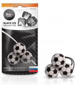 AIRLINE AFFO126 Ароматизатор подвесной Футбол черный лед (AFFO126)