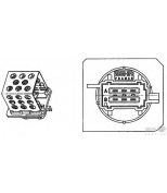 HELLA - 9ML351332241 - Блок управления отоплением и вентиляцией