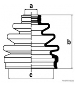 HERTH+BUSS - J2860304 - J2860304 Пыльник ШРУСа резиновый