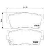 PAGID - T3007 - SUZUKI Vitara 1.6  F колодки PAGID