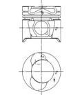 KOLBENSCHMIDT - 94597600 - Поршень в сборе REPKO